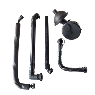Ready stock pcv oil separator crank case vent valve breather hose kit for bmw e46 325i 11617501566