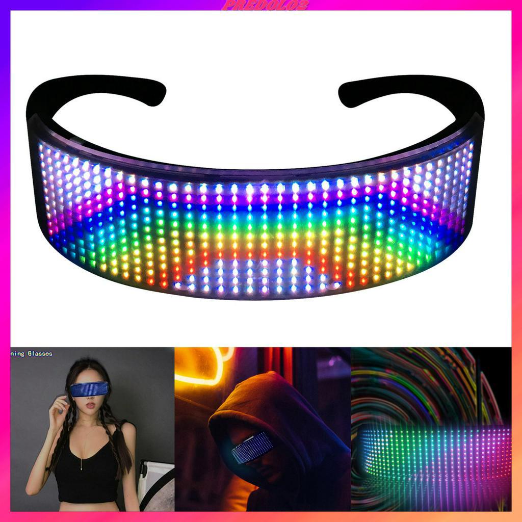 Mắt Kính Có Đèn LED Phát Sáng Dành Cho Các Bữa Tiệc [Predolo2] DJ