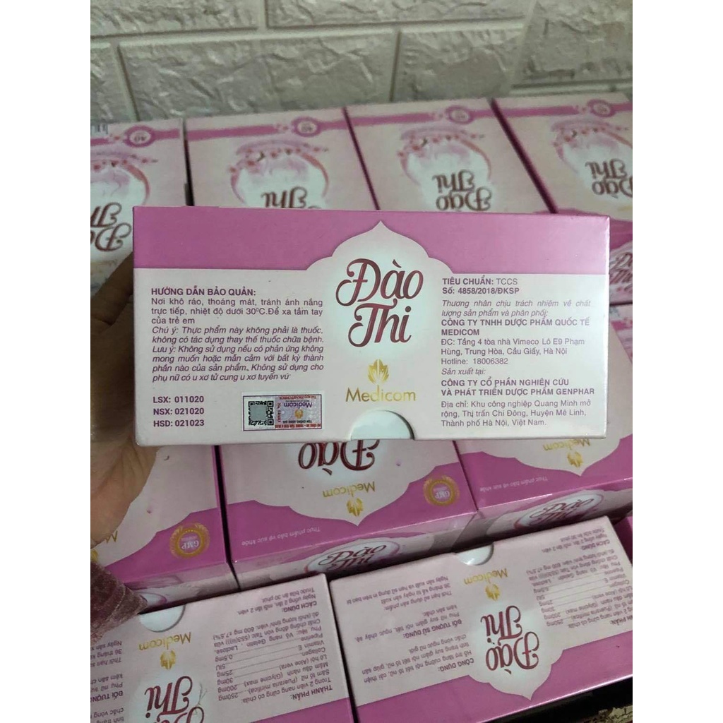 ❤️ Combo 2 Hộp Đào Thi Uống + Tặng Kèm Serum Massage Ngực+ Thước đo