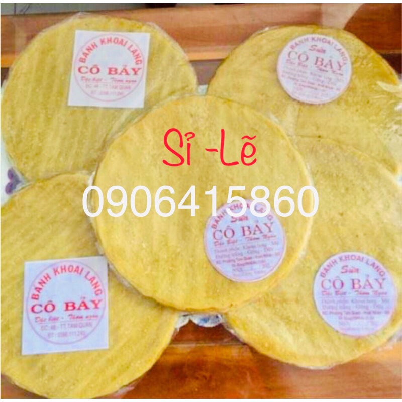COMBO 3 XẤP BÁNH KHOAI LANG SỮA VỚI GIÁ CHỈ 80 NGÀN - ĐẶC SẢN TAM QUAN- HOAI NHƠN - BÌNH ĐỊNH