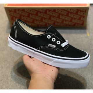 [ẢNH THẬT SHOP TỰ CHỤP] GIÀY THỂ THAO VANS CLASSIC BLACK ( ĐEN ĐẾ TRẮNG ) NAM NỮ