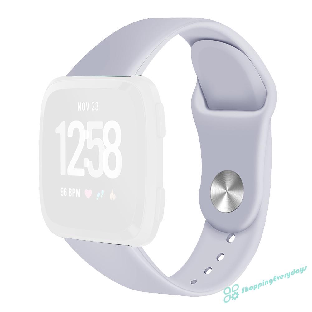 Dây Đeo Thay Thế Chất Liệu Tpu Thiết Kế Sọc Gân Nổi Cho Fitbit Versa