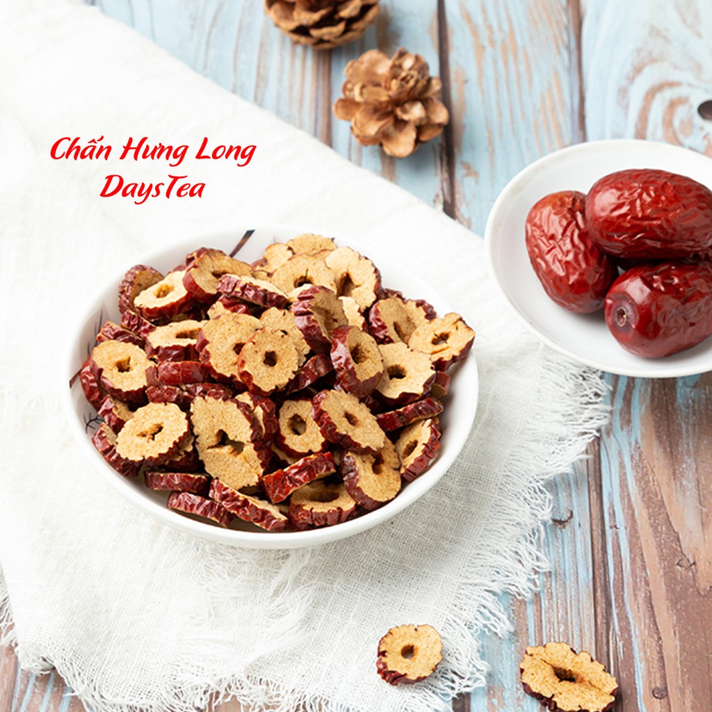 Hồng Táo lát pha trà 100g - Trà thảo mộc DaysTea