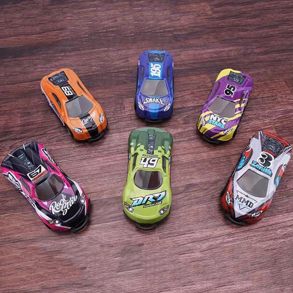 Đồ chơi mô hình xe hơi nhảy nhào lộn mini xoay 360° kéo ngược cho trẻ em