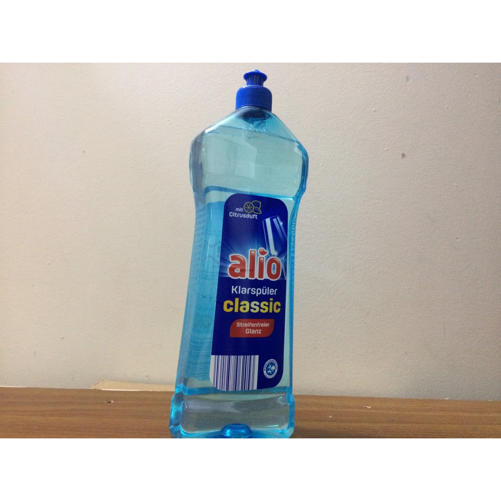 Combo Nước làm bóng Alio 1000 ml + Tặng viên Finish