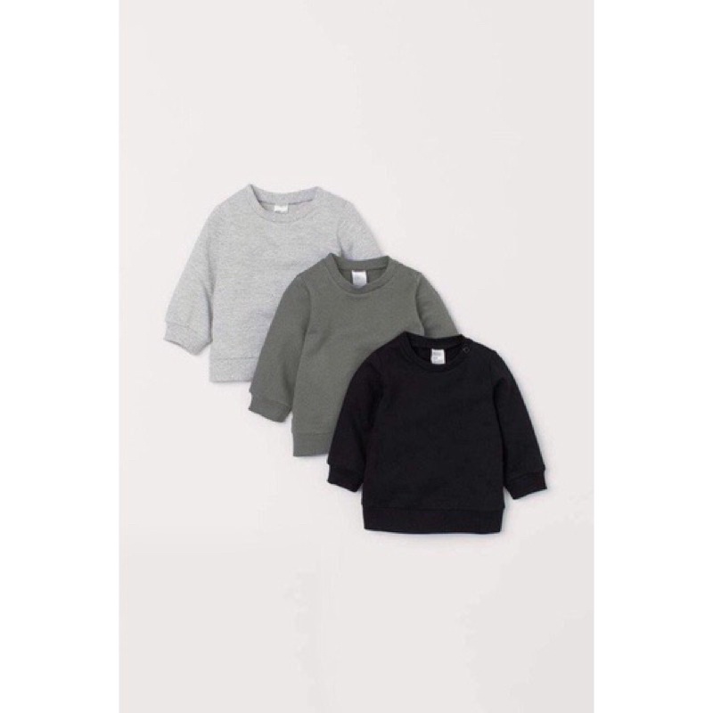 Bộ nỉ da cá HM bé trai 1-6y