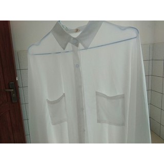 (ORDER) Áo sơ mi voan mỏng Hàn Quốc
