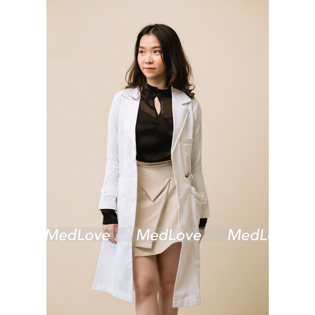 PIXIE BLOUSE - Áo Blouse cao cấp bác sĩ, spa thẩm mỹ, nha sĩ răng sứ, dược sĩ