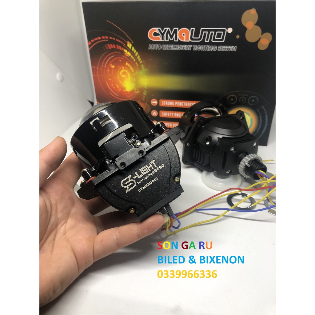 1 cặp Bi pha S-LIGHT TRUCK 24v chuyên dụng cho xe tải, xe khách