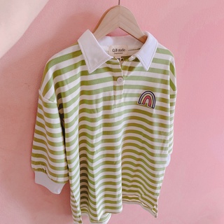 Váy polo sọc dễ thương Q.B Studio