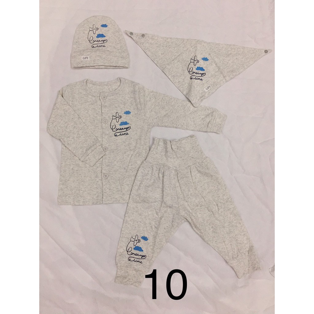 bộ Momma Set 4 chi tiết size 3M (5-7kg)