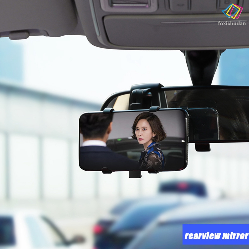 Giá Đỡ Điện Thoại Gắn Kính Chiếu Hậu Xe Ô Tô Tiện Dụng | BigBuy360 - bigbuy360.vn