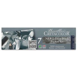 Set chì than dầu Cretacolor Nero