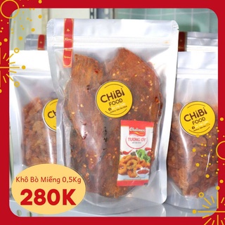 Khô bò miếng mềm 500g