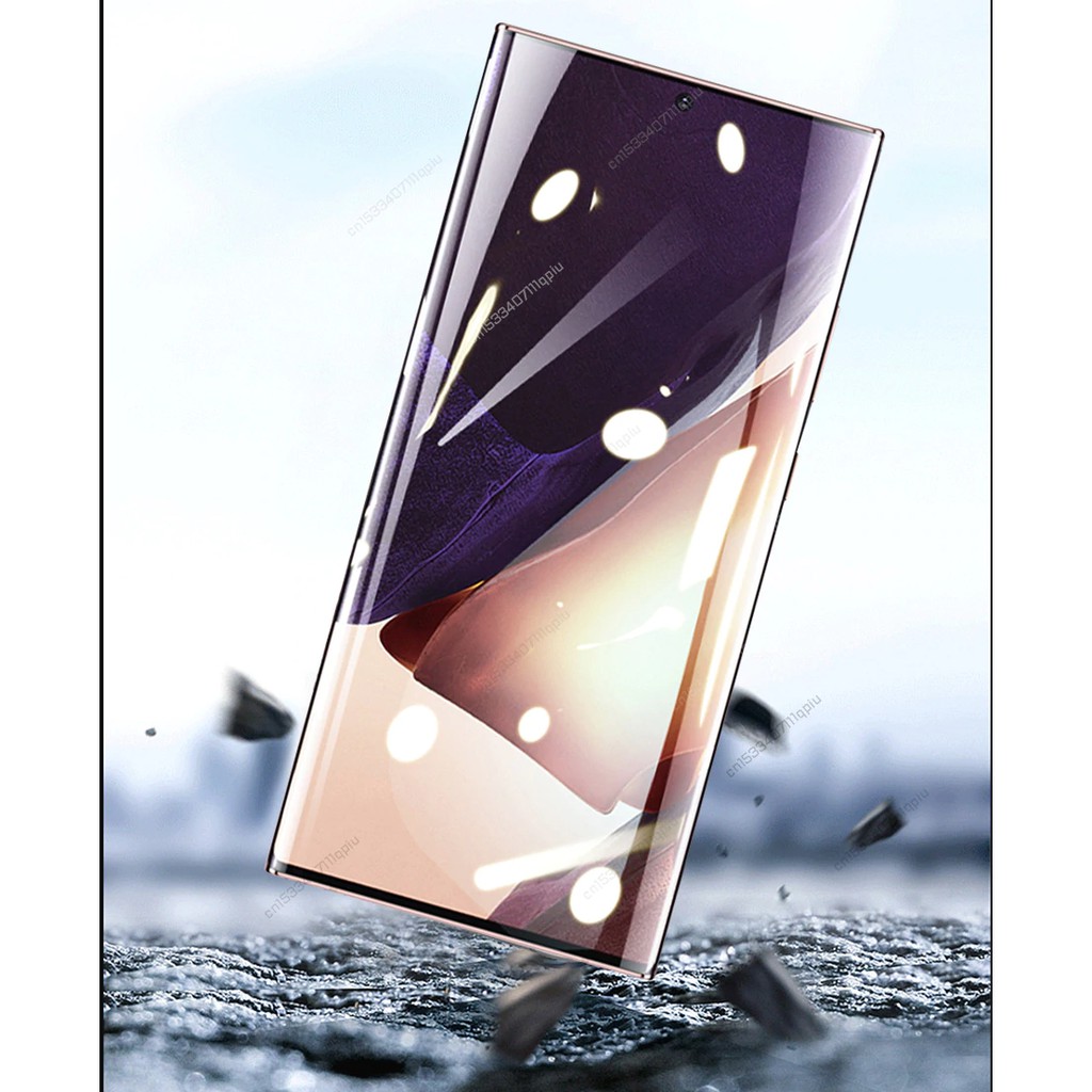 Dán cường lực dẻo Samsung Note 20, Note 20 Ultra dùng vân tay siêu nhạy