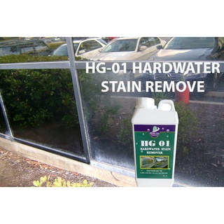 Hóa chất tẩy cặn canxi trên kính acid rain stain remover hg 01 1000ml - hg01