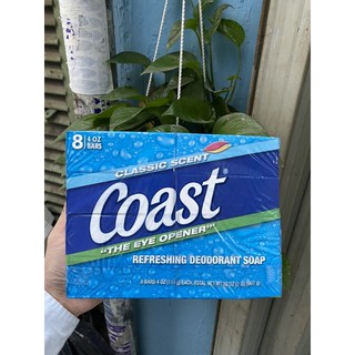 Lốc 8 Cục Xà Bông Coast 113g Hàng Mỹ