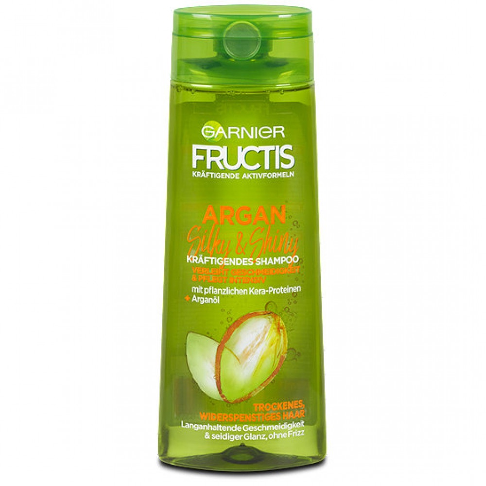Dầu gội và xả Garnier Fructis Argan Silky&Shiny 300ml