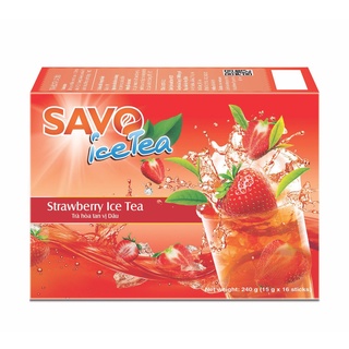 Trà dâu hòa tan savo