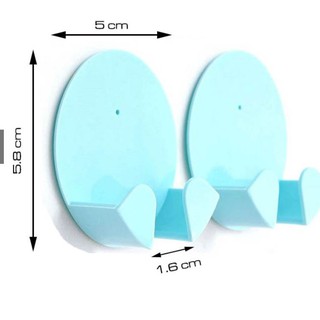 Bộ 2 núm treo phích cắm dán tường