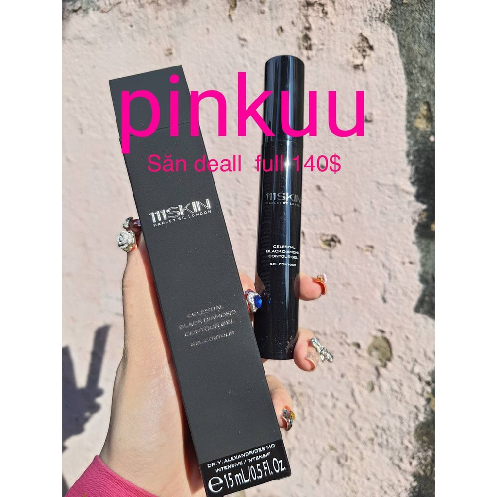 111Skin Gel dưỡng mắt Celestial Black Diamond Contour 15ml 140$ Boxycharm