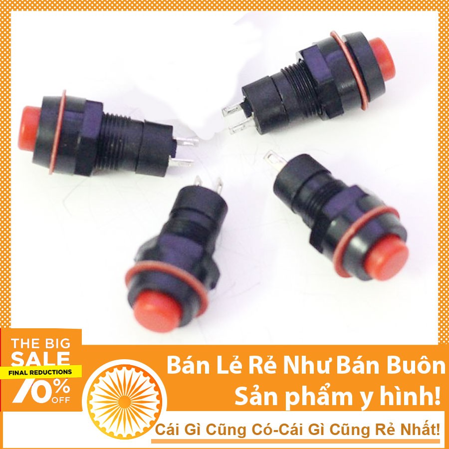 Nút Nhấn Đề Vỏ Nhựa Nhấn Nhả