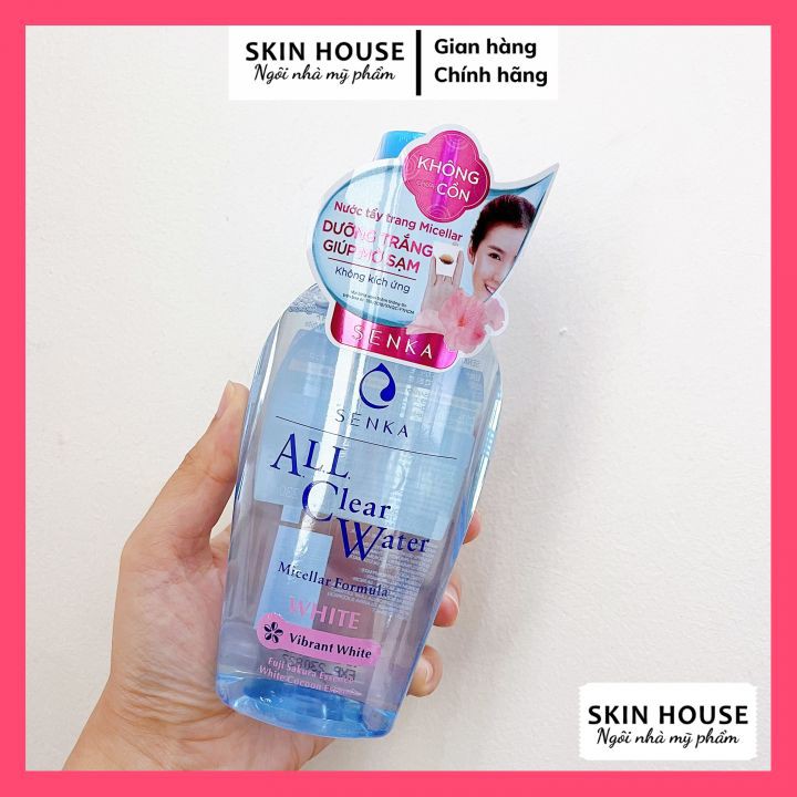 Sẵn - Nước tẩy trang Senka - Nước tẩy trang Senka All Clear Water Micellar 230ml