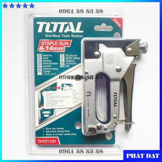 KÌM BẤM ĐINH GHIM ĐIỀU CHỈNH TĂNG LỰC 4-14MM STAPLE GUN TOTAL THT31141 - KỀM BẤM ĐINH - THIẾT BỊ PHÁT ĐẠT