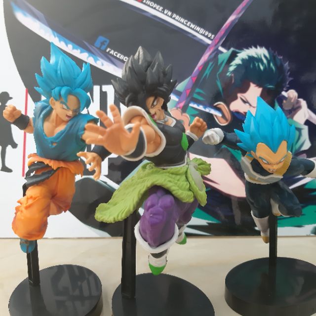 Mô Hình Figure Dragon Ball - Super Son Goku, Goku Black, God Goku, Broly, Vegeta [Tặng Poster] 18-24cm