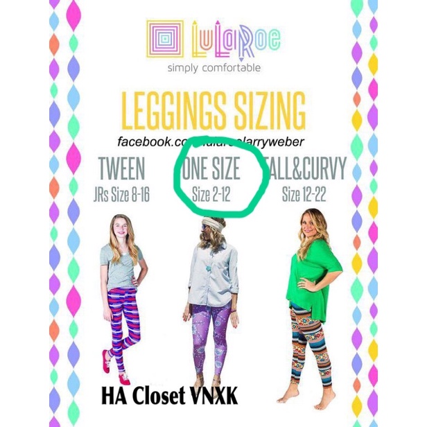 Quần Legging Hoạ Tiết Xuất Dư Lularoe