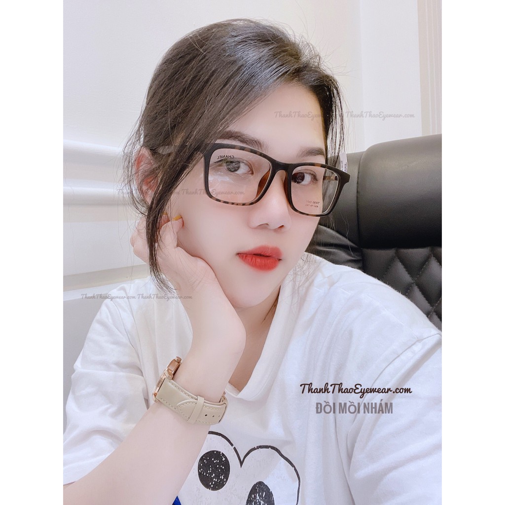 Gọng Kính Cận Vuông Nam Nữ Nhựa Dẻo V8077- THANHTHAO EYEWEAR | BigBuy360 - bigbuy360.vn