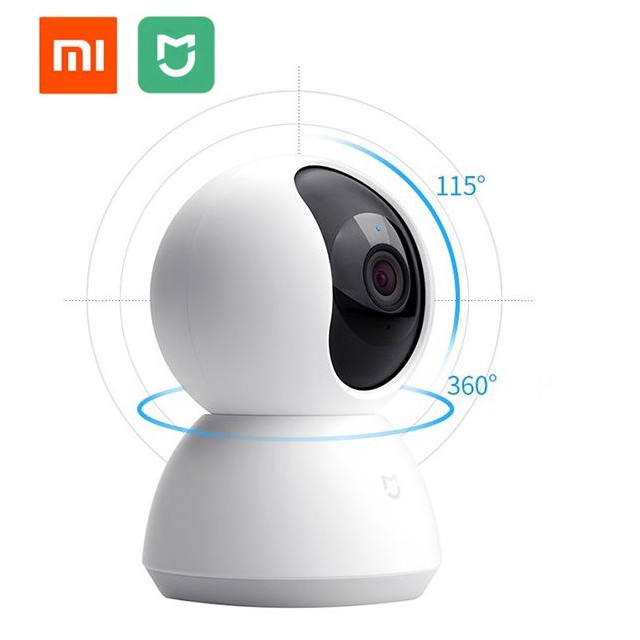 Camera IP Xiaomi Mijia 1080P - Xoay 360° - Bảo hành toàn quốc 18 tháng [Kèm thẻ nhớ 32GB]