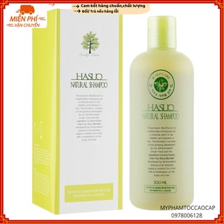 (Hasuo-chính hãng)Dầu gội ngăn rụng và kích thích mọc tóc Hasuo Natural Shampoo 300ml