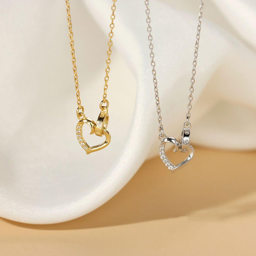 Vòng Cổ Choker Hình Trái Tim Thời Trang Hàn Quốc Dành Cho Nữ|Trang Sức Cổ / Nhiều Màu