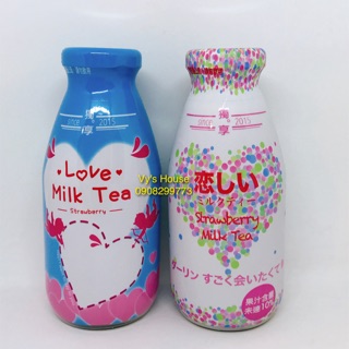 🎉🎉 Trà sữa dâu tây Love Milk tea - hàng xách tay Taiwan