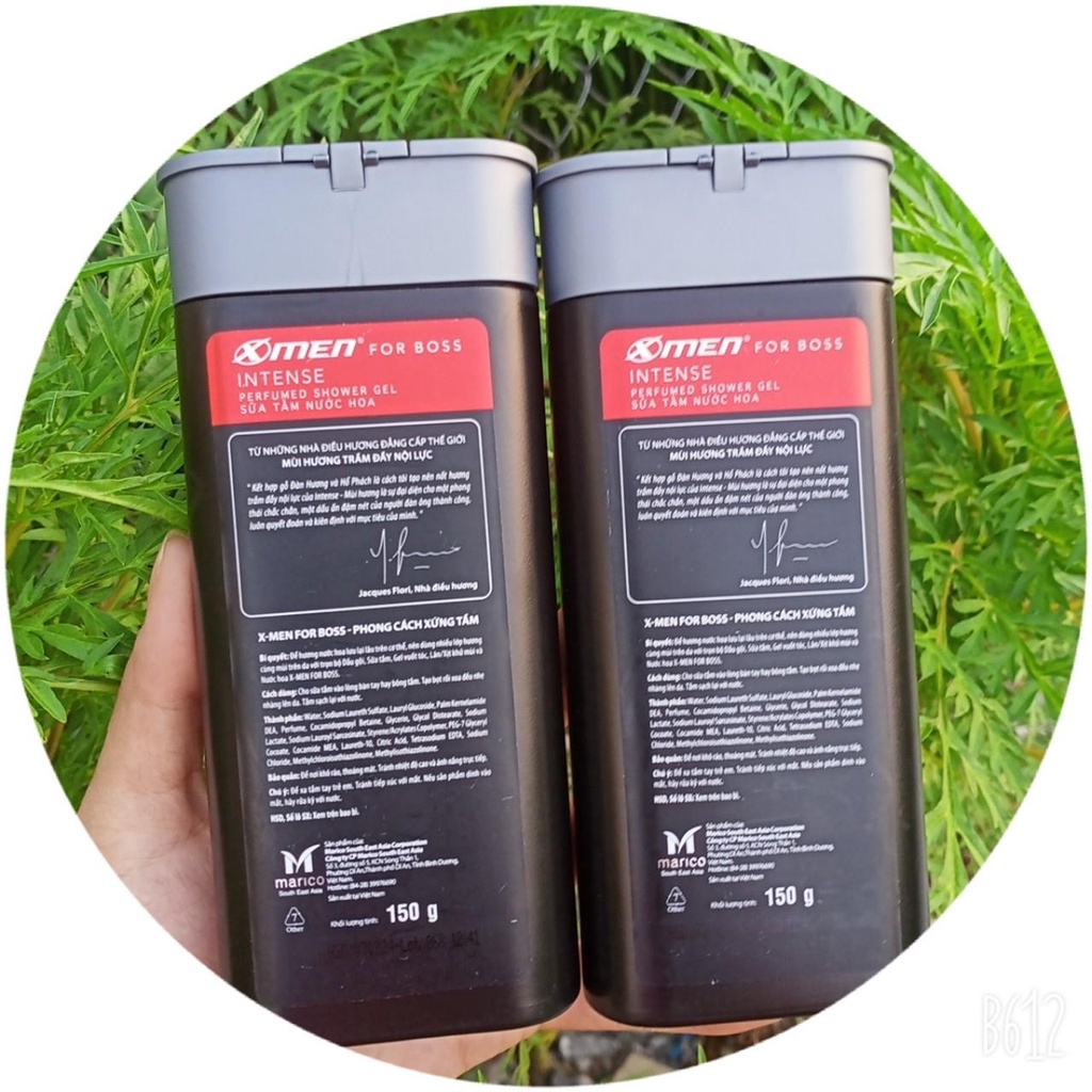 Combo Dầu gội và Sữa tắm Xmen Boss sang trọng cuốn hút 150g/chai
