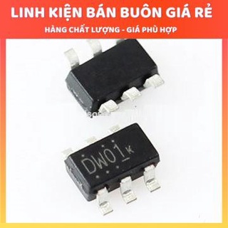 Ic nguồn pin dw01 sot23-6 ic protect battery
