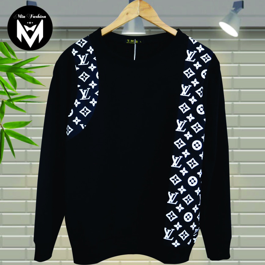 ( MẪU MỚI ) ÁO NỈ NAM DÀI TAY CỔ TRÒN HỌA TIẾT IN 3D ĐẸP, VẢI COTTON THẤM HÚT TỐT, FORM CHUẨN MẪU MỚI NHẤT- CÓ VEDEO