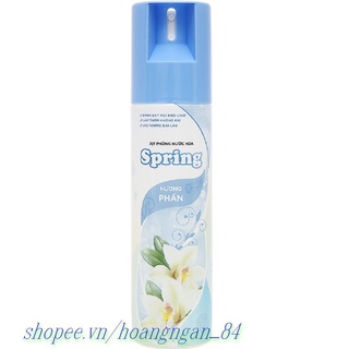 Xịt Phòng 250ml Spring Hương Phấn Chính Hãng.