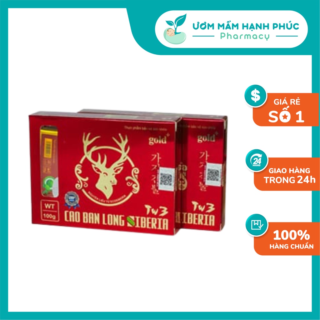 Cao Ban Long Siberia TW3  - Bổ khí huyết, bổ trứng, tăng thụ thai, tăng cường sức khỏe.