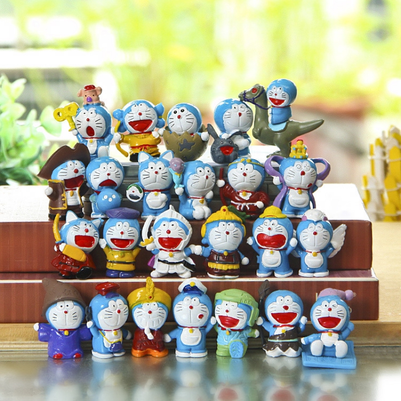 Bộ 24 Mô Hình Nhân Vật Doraemon