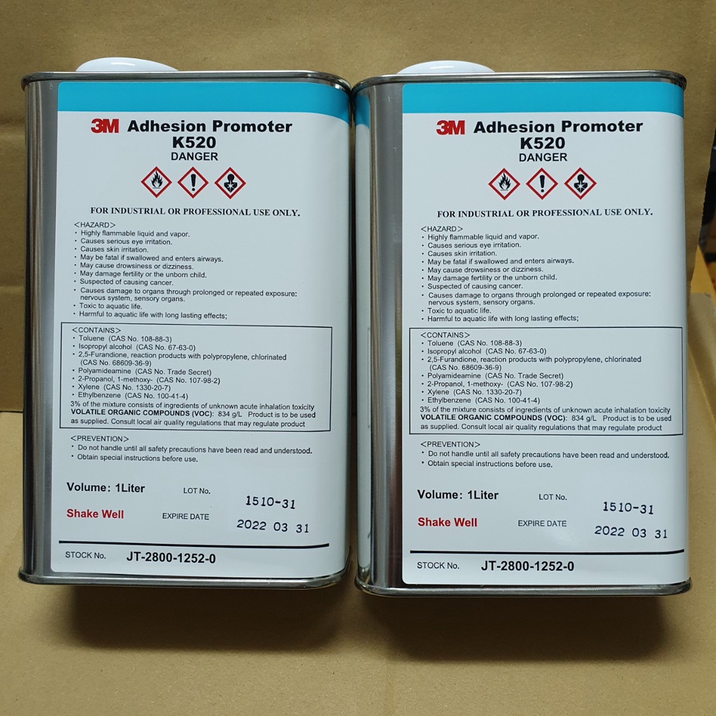 Dung dịch tăng cường độ dính cho băng keo 3M K520