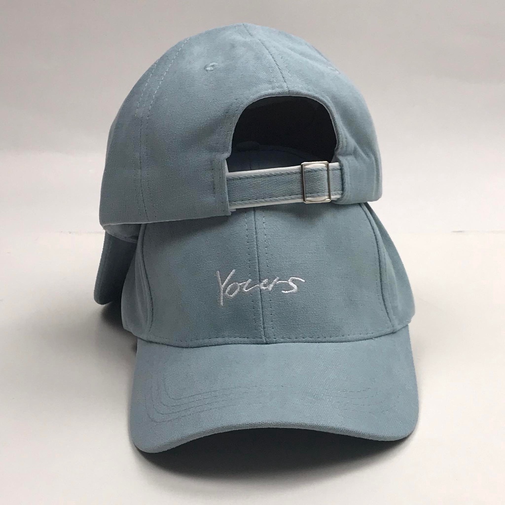 Mũ lưỡi trai thêu hình chữ Yours Nón kết chất nỉ nhung cao cấp thời trang form unisex nam nữ K16