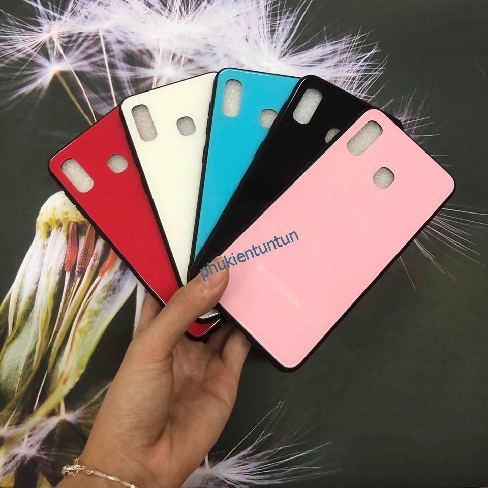 Samsung A30| Ốp Glass Case Fashion