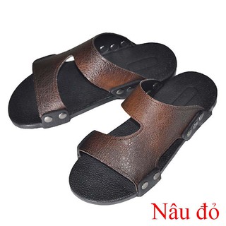 Dép quai ngang nam da xịn hm spux2