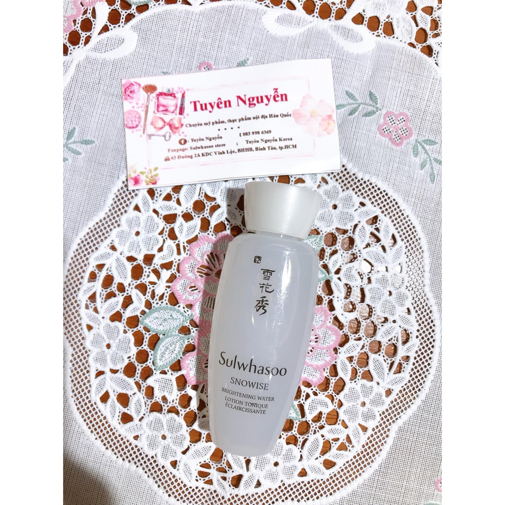 Hoa hồng bạch sâm Sulwhasoo mini 30ml