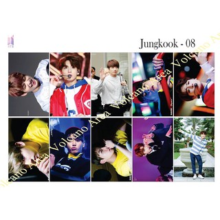 Set sticker jungkook - 9 mẫu