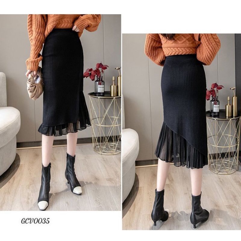 500g chân váy len phối ren mts1 | BigBuy360 - bigbuy360.vn