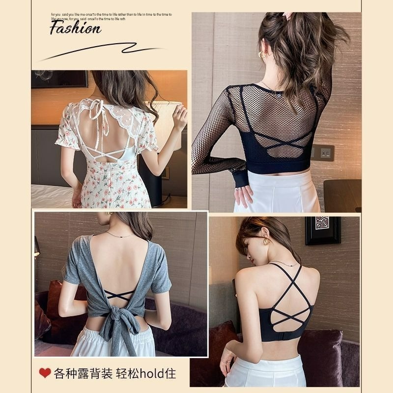 Áo Lót Không Đường May Chống Chói Lưng Cỡ Nhỏ Thời Trang Dành Cho Nữ