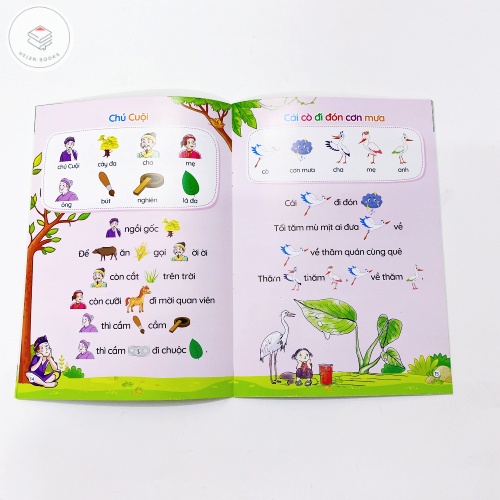 Sách Thơ truyện đồng dao câu đố truyện tiềm thức cho bé tập nói tập đọc